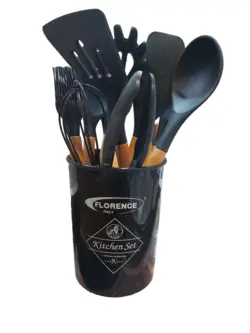 سرویس کفگیر ملاقه 12 پارچه فلورانس