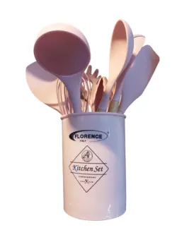 سرویس کفگیر ملاقه 12 پارچه فلورانس