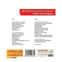 مجموعه نرم افزاری ۲D & 3D Animation ساخت انیمیشن و بازی سازی