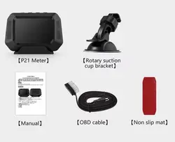 هدآپ دیسپلی خودروHead Up Display + P21 +شیب سنج آفرودی