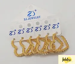 گوشواره خاص و برند طرح طلا کد E098