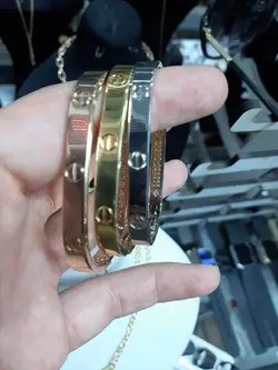 دستبند النگویی کارتیر کد D102