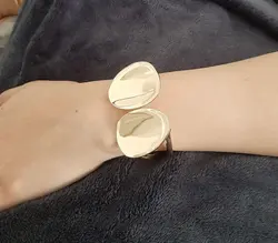 دستبند دخترانه طرح طلا النگویی کد D157