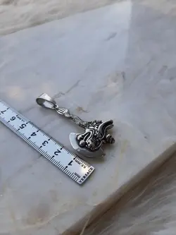 پلاک تبر گنگ بالا و خفن استیل بی نظیر و خاص