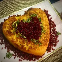 کته پز گرانیتی تک نفره طرح قلب