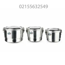 ظرف غذا چفتی گرد طبقه دار