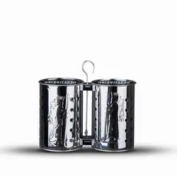 جا قاشقی استیل دوقلو