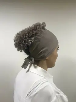 توربان قهوه‌ای مدل تور