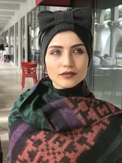 توربان زغال سنگی مدل پاپیون‌دار