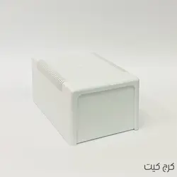 جعبه مدار 2040(8*10*16)سفید / مشکی