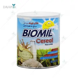 غذای کودک بیومیل سرآل برنج و شیر فاسکا (Fasska Biomil Cereal Rice and Milk )