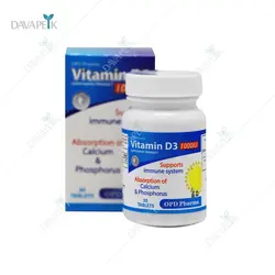 ویتامین د3 1000واحد بین المللی او پی دی فارما (OPD Pharma Vitamin D3 1000 IU)