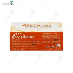 پن درماتولوژیک حاوی تری کلوکربان مدیپن (Medipain extra mild soap free cleansing)