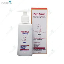 شوینده صورت و بدن روشن کننده پوست دئودراگ (Deo drug lightening wash)