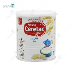 سرلاک برنج همراه با شیر از پایان 6 ماهگی (Cerelac rice with milk)