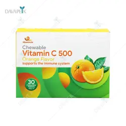 ویتامین ث جویدنی 500 میلی گرم ویتامین هاوس (Vitamin house Vitamin c 500)