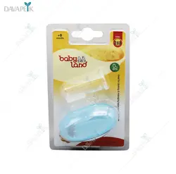 مسواک سیلیکونی کودک بی بی لند (Baby land great for cleaning and massaginig babys)
