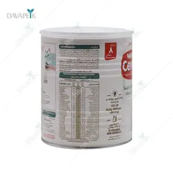 سرلاک گندم و تکه های خرما به همراه شیر از 8 ماهگی (Cerelac wheat and date pieces with milk)