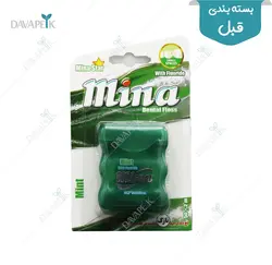 نخ دندان نازك نعنايي مینا (Mina dental floss )