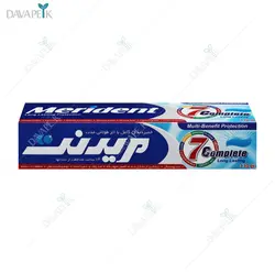 خمیردندان سفید کننده مدل 7 کمپلت مریدنت (Merident 7 complete toothpaste )