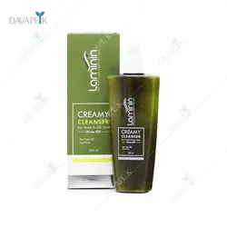 کرم ژل پاک کننده شوینده غیر صابونی صورت و بدن لامینین (Laminin liguid syndet for oily and acne prone skin)