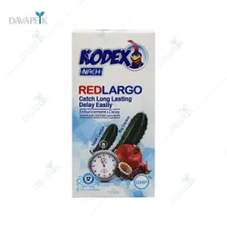 کاندوم کاکتوس قرمز با تاخیر طولانی ناچ کدکس (Kodex nach red cactus)