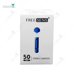 سوزن تست قند خون فری سنس مدل 30 گیو (Free Sens Sterile Lancets 30 Giv)