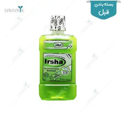 دهانشویه حاوی روغن درخت چای و آلوئه ورا ایرشا (Irsha Tea Tree Oil & Aloevera Mouthwash)