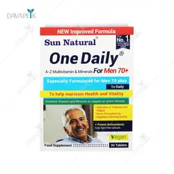 قرص سان نچرال وان دیلی برای آقایان بالای 70 سال (+Sun Natural One Daily For Men 70)