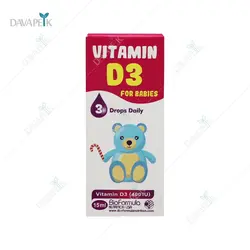 قطره ویتامین دی 3 بایو فرمولا (Bioformula Nutrition USA Vitamin D3 Drops )