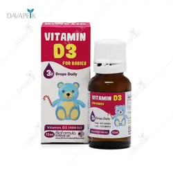 قطره ویتامین دی 3 بایو فرمولا (Bioformula Nutrition USA Vitamin D3 Drops )