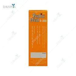 قطره د3 پدیاول ای ام اس (AMS Pedia Well D-800 Premium vitamin D3 Drops)