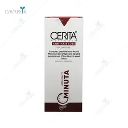 شامپو مناسب موهای چرب دارای ریزش مینوتا سریتا (Cerita Anti-hair Loss Volumizing Minuta)