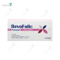 قرص روفولیک پریناتال عبیدی( Abidi Revofolic Prenatal Tablet )