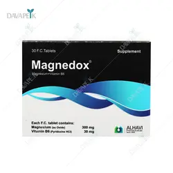 قرص مگندوکس الحاوی 300 میلی گرم (Alhavi Magnedox 300MG Tabs)