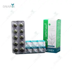 قرص گرین تیدین دینه (Dineh Green Tea Din Herbal Tabs)