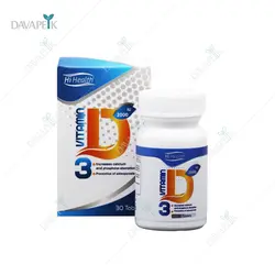 ویتامین د3 های هلث 2000 واحدی (Hi Health Vitamin D3 2000 IU)
