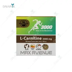 ویال خوراکی ال کارنیتین 3000 میلی گرم نورم لایف (Norm Life L Carnitine Single Dose Vials)