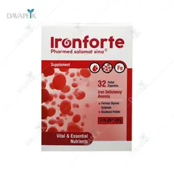 کپسول آیرون فورت فارمد سلامت سینا (pharmed Salamat Sina Ironfort Caps)