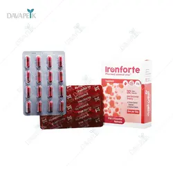 کپسول آیرون فورت فارمد سلامت سینا (pharmed Salamat Sina Ironfort Caps)