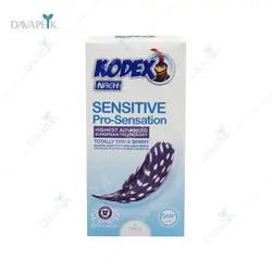 کاندوم حساس و فوق العاده نازک کدکس _ Kodex Nach Sensitive Pro-Sensation Condom