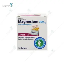 ساشه منیزیم 300 میلی گرم او پی دی فارما - OPD Pharma Magnesium 300 mg Sachets