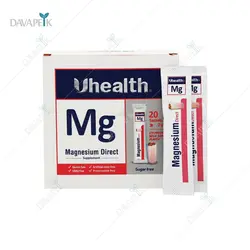 ساشه منیزیم دایرکت یوهلث فارمد سلامت سینا - Pharmed Salamat Sina Uhealth Magnesium Direct Sachets