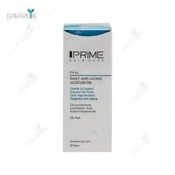 کرم بازسازی کننده و آبرسان صورت پی اچ آ 5% پرایم- Prime daily anti aging moisturizer PHA5%
