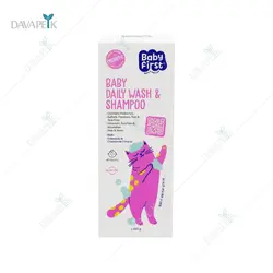 شامپو سروبدن نوزاد بیبی فرست - Baby First Daily Wash Hair And Body