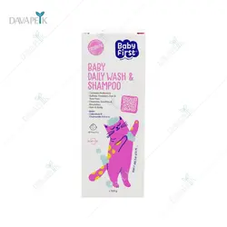شامپو سروبدن نوزاد بیبی فرست - Baby First Daily Wash Hair And Body