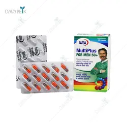 کپسول مولتی پلاس برای آقایان بالای 50 سال یوروویتال - Eurho Vital MultiPlus For Men 50+ Capsules