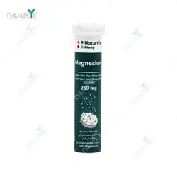 قرص جوشان منیزیم 250 میلی گرم نیچرز پلنتی - Natures Plenty Magnesium 250 mg Effervescent Tab