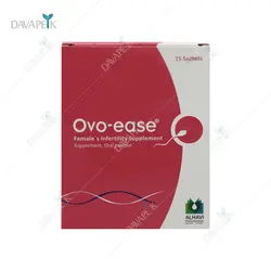 پودر اووایز الحاوی مکمل ناباروری بانوان - Alhavi Ovo Ease Females Infertiliy Supplement Sachets