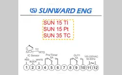 ترموستات سانوارد مدل SUN15TC